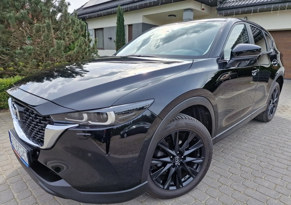 Mazda CX-5 cena 121000 przebieg: 16000, rok produkcji 2022 z Kleszczele małe 781